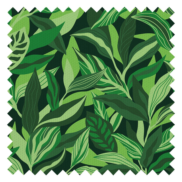 Honolulu Fabric in Vivid Greens