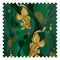 Mesmerised Fabric in Emerald Green and Gold
