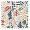 Woodland Walks Fabric in Retro Rainbow