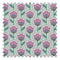 Happy Glamper Fabric in Magenta and Spearmint