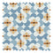 Day Dreamer Fabric in Nirvana and Tan on Dovecote