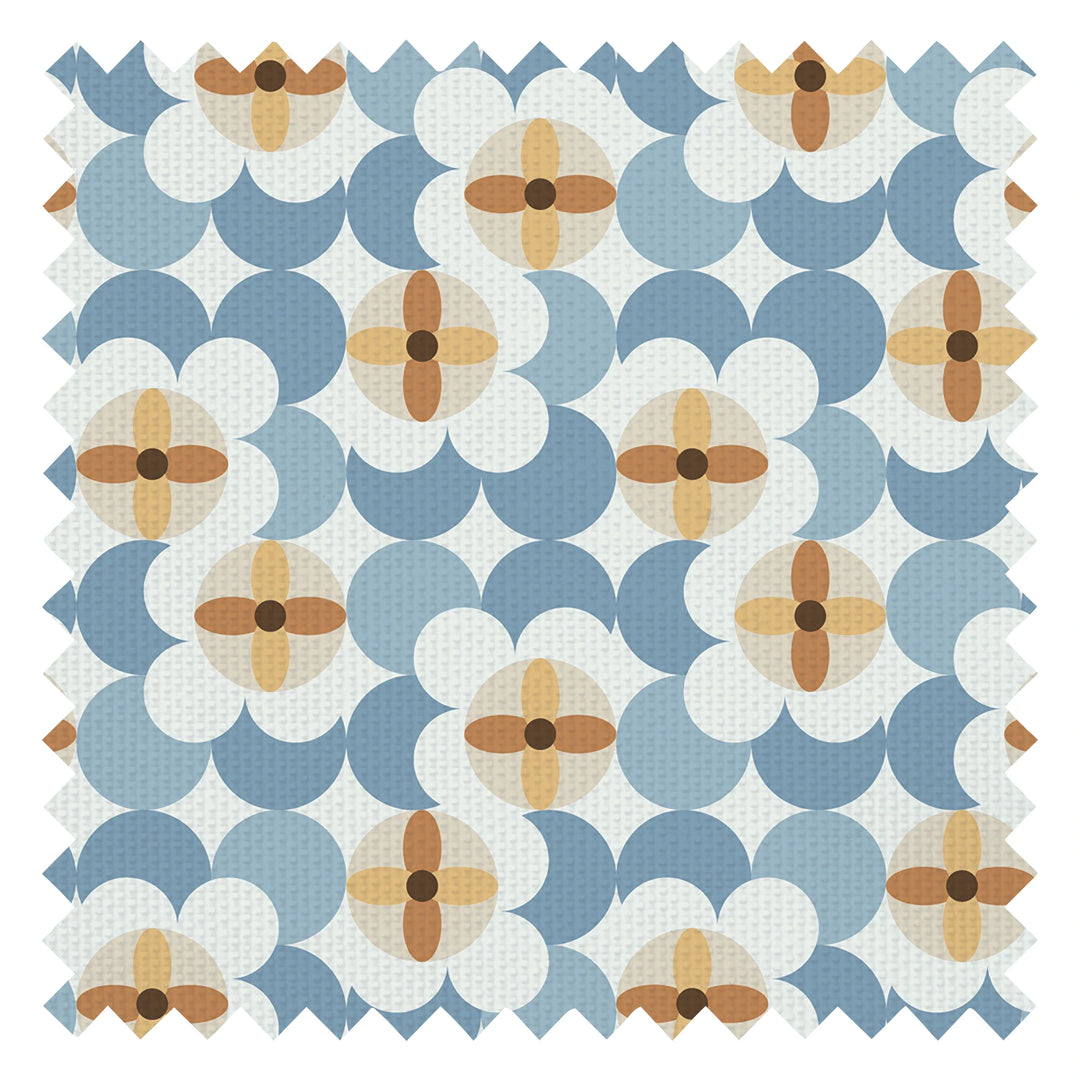 Day Dreamer Fabric in Nirvana and Tan on Dovecote