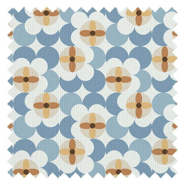 Day Dreamer Fabric in Nirvana and Tan on Dovecote