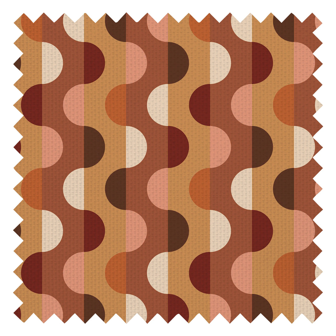 Get Your Funk On Fabric in Tuscan Rooftop, The Running Fox and Tahini