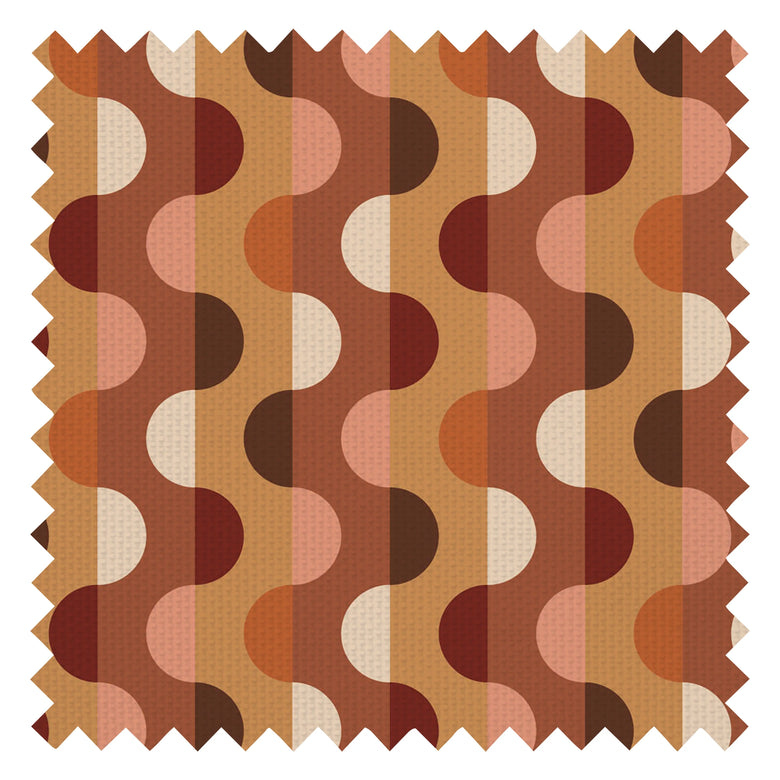 Get Your Funk On Fabric in Tuscan Rooftop, The Running Fox and Tahini