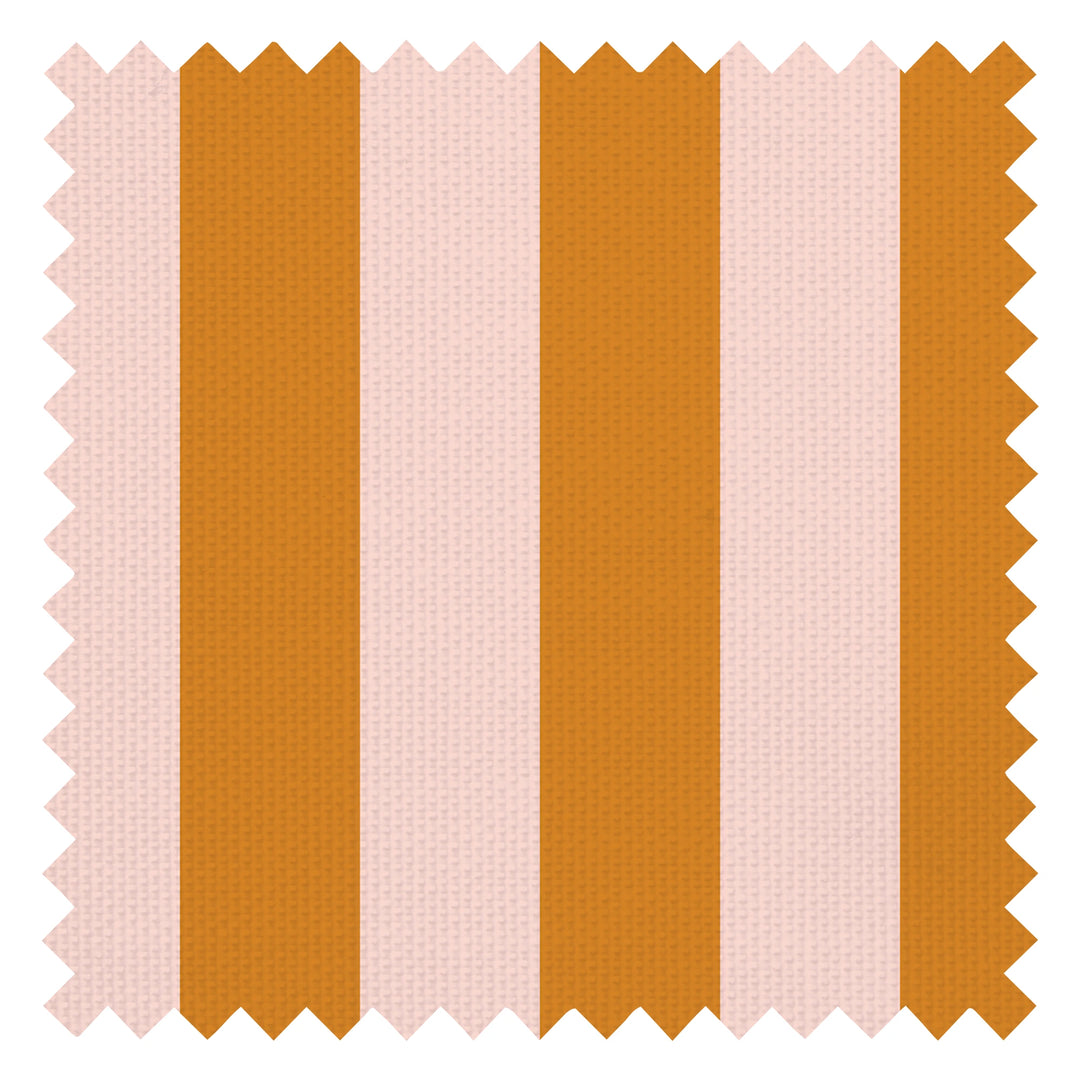 Signature Stripe Fabric in Candy Floss and Cinnamon