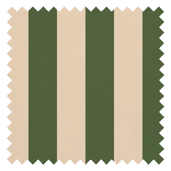 Signature Stripe Fabric in Tahini and Smashed Avocado