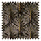 Jungle Beat Fabric in Black and Gold