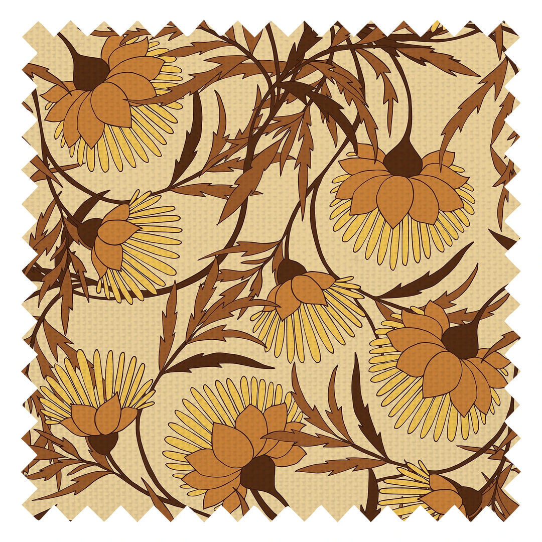 Josephine Fabric in Warm Vintage Tones
