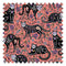 El Gato Fabric in Peachy Pink
