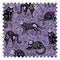 El Gato Fabric in Mauve