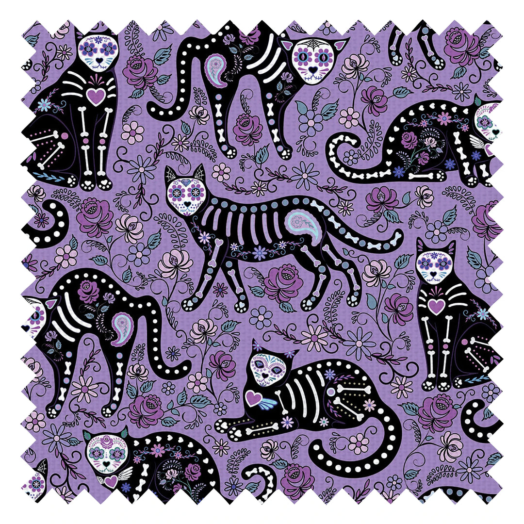 El Gato Fabric in Mauve