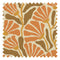 Mad for Matisse Fabric in Earthy Orange, Toffee and Mustard