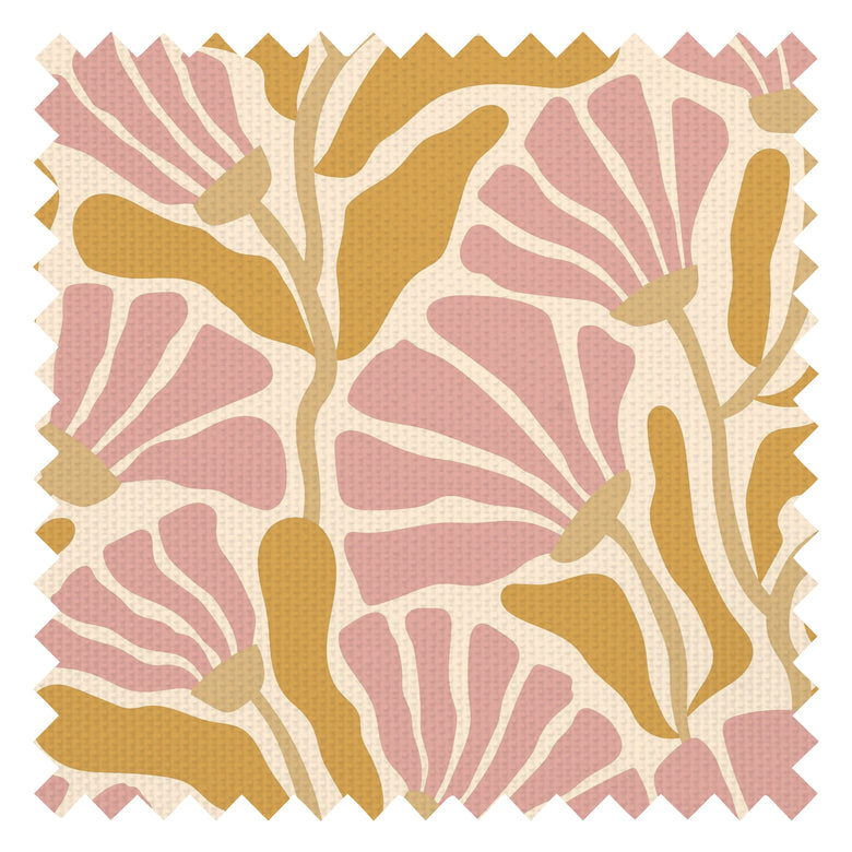 Mad for Matisse Fabric in Ballet Pink and Barefoot in Bali