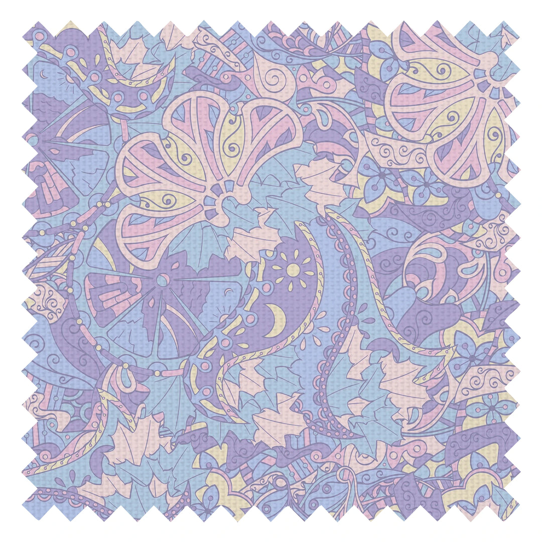 Mehndi Magic Fabric in Cool Tones