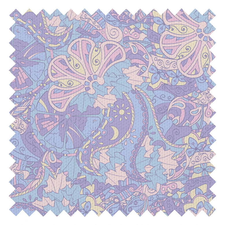 Mehndi Magic Fabric in Cool Tones