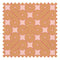 Take The Biscuit Fabric in Mustard and Red on Pink Lemonade