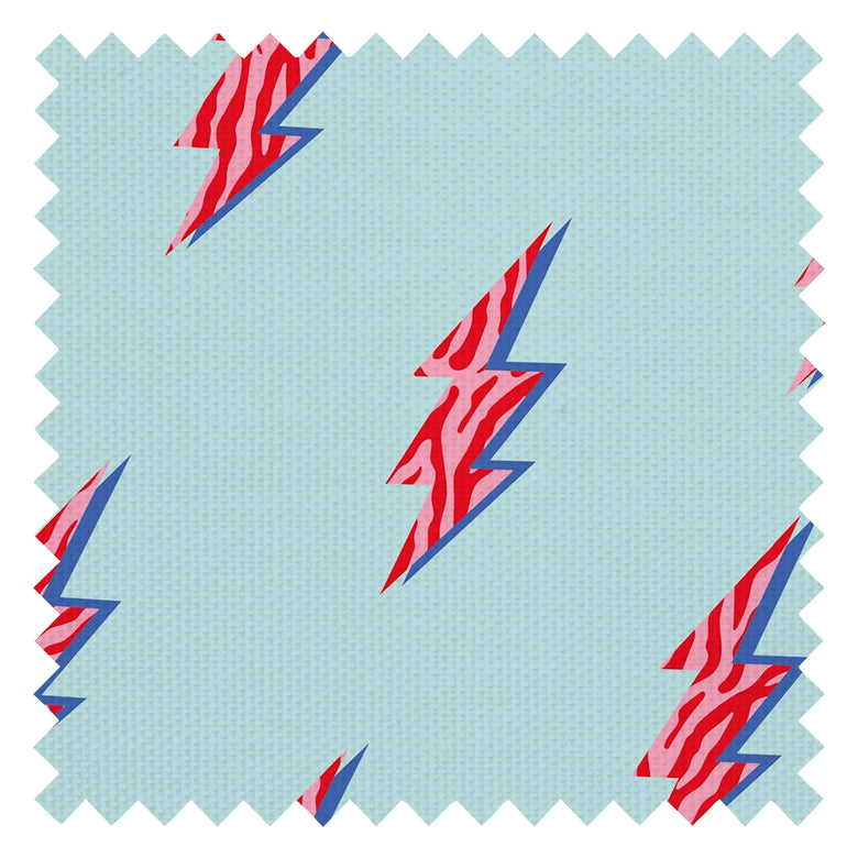 Flashback Fabric in Denim Blue