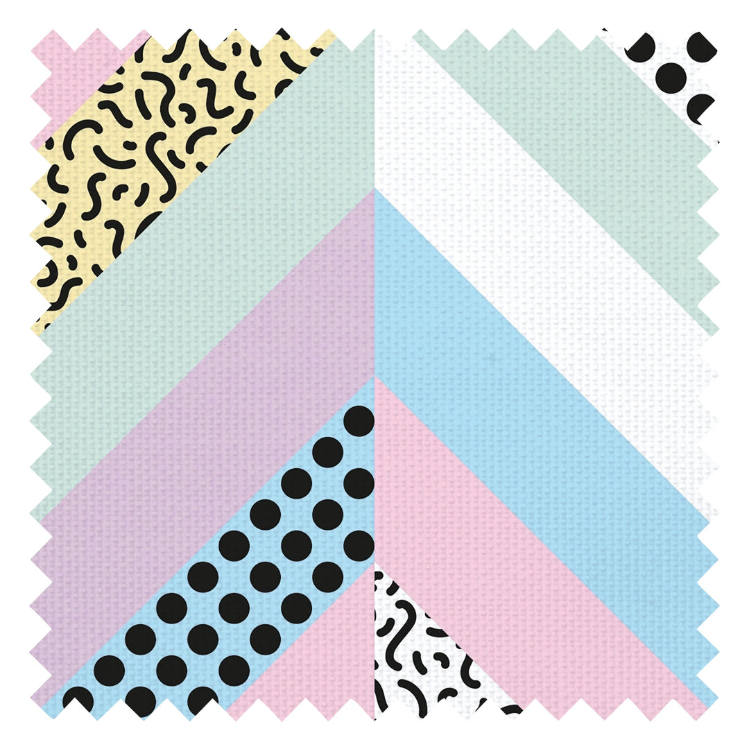 Shell-ectric Vibes Fabric in Power Pastels