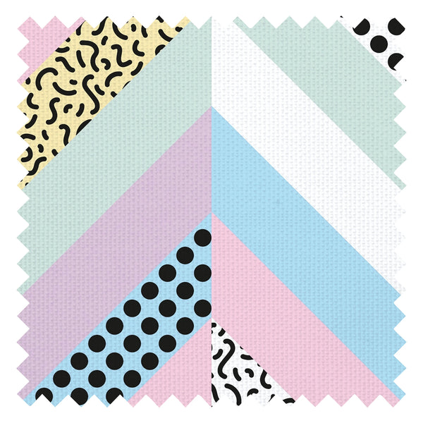 Shell-ectric Vibes Fabric in Power Pastels