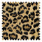 Fur-real Leopard Fabric in Margay Black and Ocelot Brown