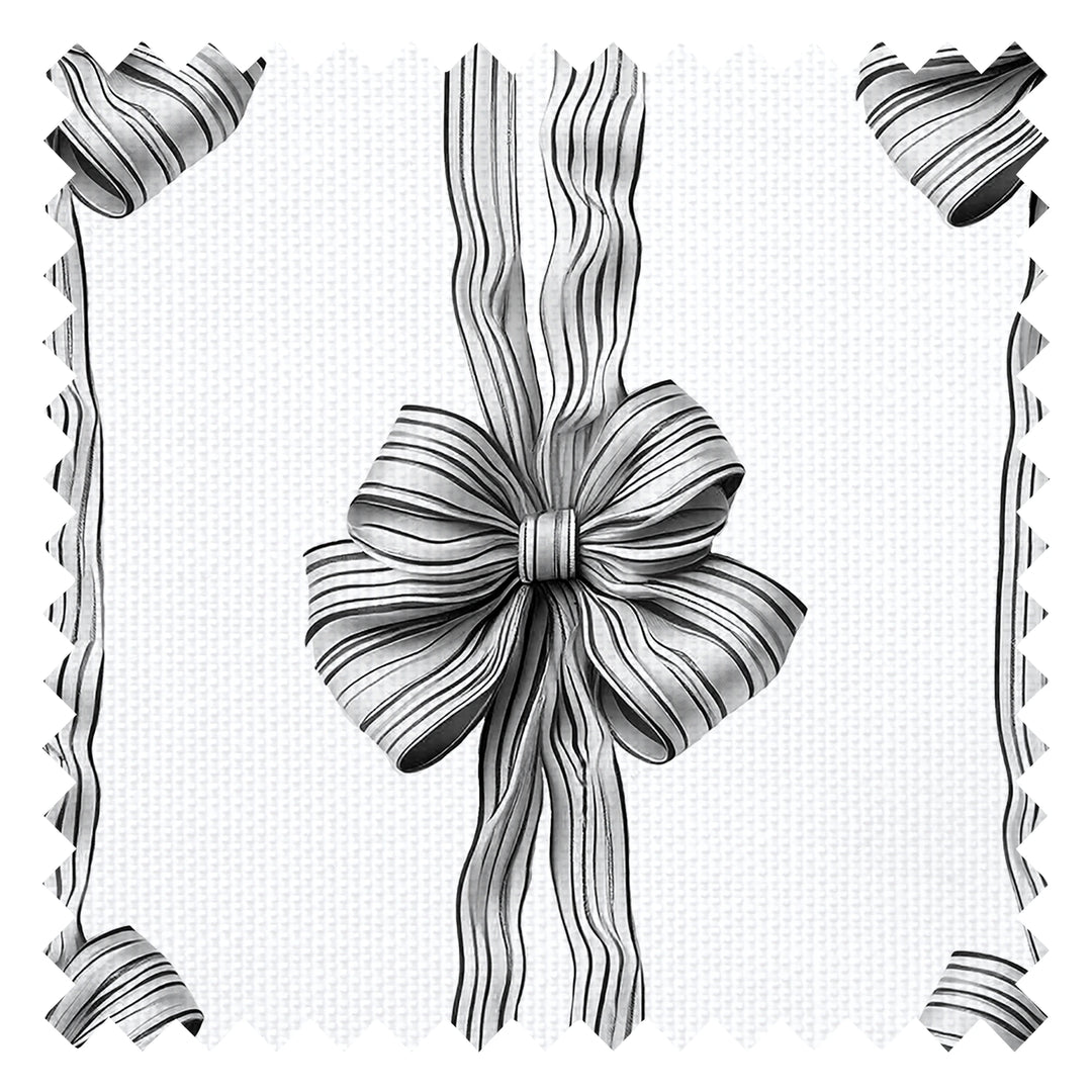 Put a Bow on it Fabric in Monochrome