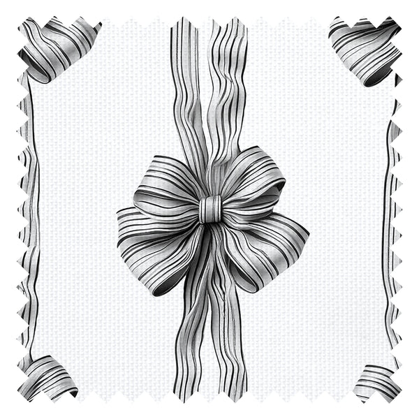 Put a Bow on it Fabric in Monochrome