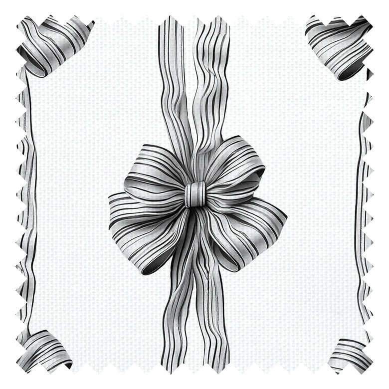 Put a Bow on it Fabric in Monochrome