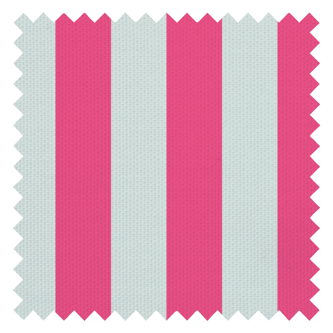 Signature Stripe Fabric in Elderflower Green and I'm Blushing Pink