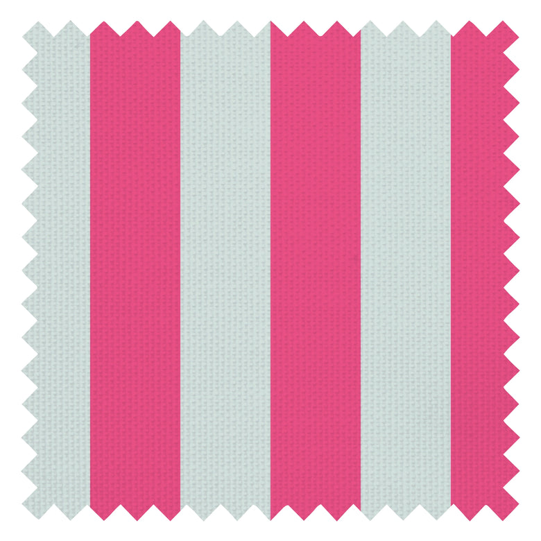 Signature Stripe Fabric in Elderflower Green and I'm Blushing Pink