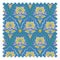 Blooming Geometric Fabric in Pink, Yellow and Blue