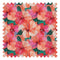 Painterly Hibiscus Dream Fabric in Coral and Pinks