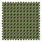 Criss Crossed Fabric in Greens, Pink and Orange