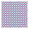 Criss Crossed Fabric in Electric Blue and Pinks