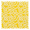 Ickle Squiggle Fabric in Yellow and Orange