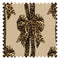 Bow Down to Style Fabric in Margay Black and Ocelot Brown