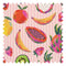 Dragon Fruit Desire Pinstripe Fabric in Candy Pink