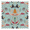 Madagascar Fabric in Duck Egg