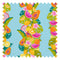 Watermelon Sugar Stripe Fabric in Sky Blue