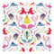 Madagascar Fabric in White and Brights