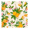 The Bells of St Clements Fabric in Melba Cream