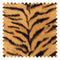 Fur-real Tiger Fabric in Siberian Orange and Bengal Black