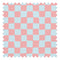 Checkerboard Fabric in Pink and Blue