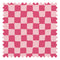 Checkerboard Fabric in Pink and Hot Pink