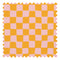 Checkerboard Fabric in Pink and Orange