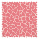 Giraffe Print Fabric in Pink