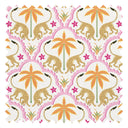 Bow Down to Leopard Fabric in Pink