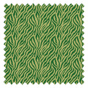 Truly Tiger Fabric in Olive Green on Green
