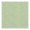 Truly Tiger Fabric in Teal on Green