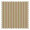Fruit Salad Pinstripe Fabric in Multicoloured on Green
